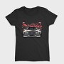 Futuristic Car Smoke, Tricou Femei
