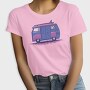 Camper Van Purple, Tricou Femei