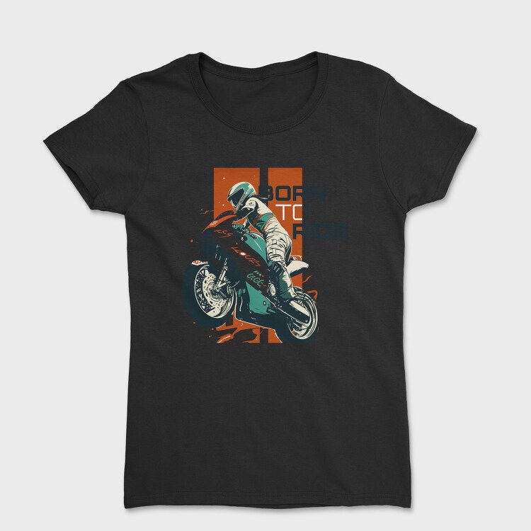 Motorcycle SportArt Japanese, Tricou Femei