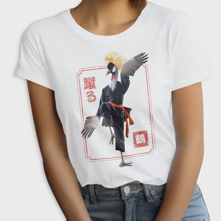 Crane Kung Fu, Tricou Femei