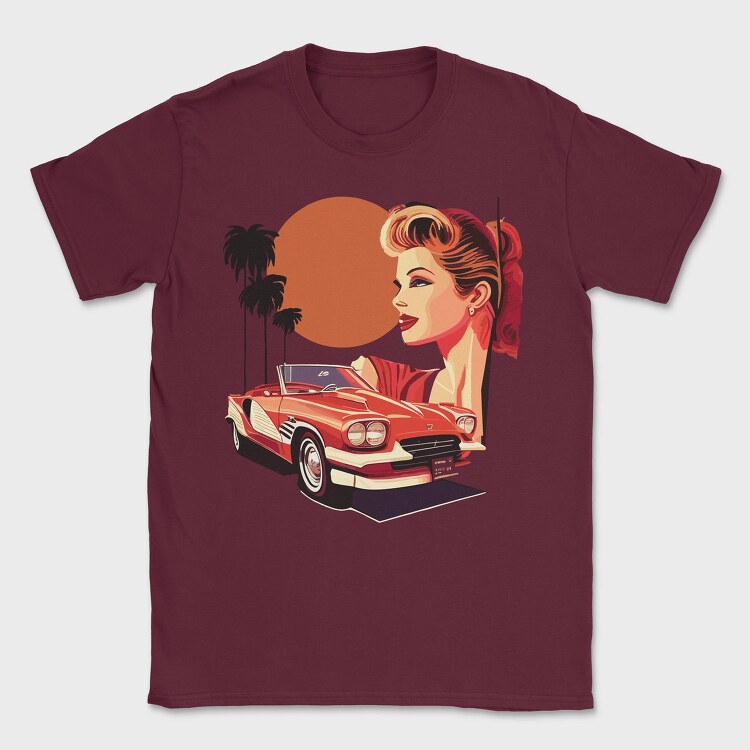 Tricou Barbati (Unisex) Imprimat digital direct in tesatura, bumbac premium 100%.