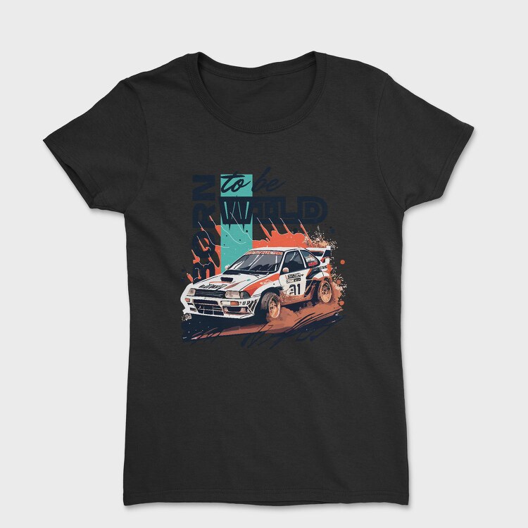 Car Rally Rally Competition Earth Japan, Tricou Femei