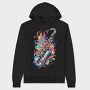 Jazz Saxophone Melody, Hanorac Oversize Barbati (Unisex)