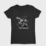 Motocross Rider Kicking Up Dirt Mx Life, Tricou Femei