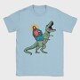 Jesus And T Rex Funny, Tricou Barbati (Unisex)