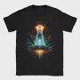 Jesus And Ufo, Tricou Barbati (Unisex)