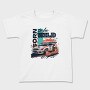 Car Rally Rally Competition Earth Japan, Tricou Copii
