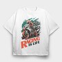 Racing Is Life Sport Bikes Racing, Tricou Oversize Barbati (Unisex)