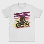 Motocross Rider MotorcycleArt 80S, Tricou Barbati (Unisex)