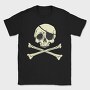 Jolly Roger Pirate Flag, Tricou Barbati (Unisex)