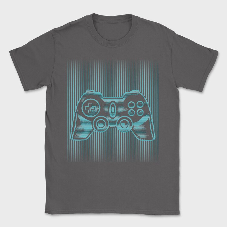 Joystick Optical Illusion, Tricou Barbati (Unisex)