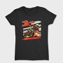 Motocross MotorcycleArt 80S, Tricou Femei