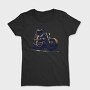 Classic Motorcycle Rider, Tricou Femei