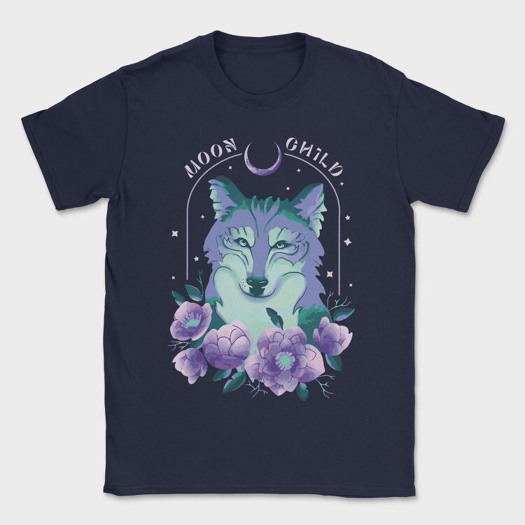 Night Wolf Quote, Tricou Barbati (Unisex)