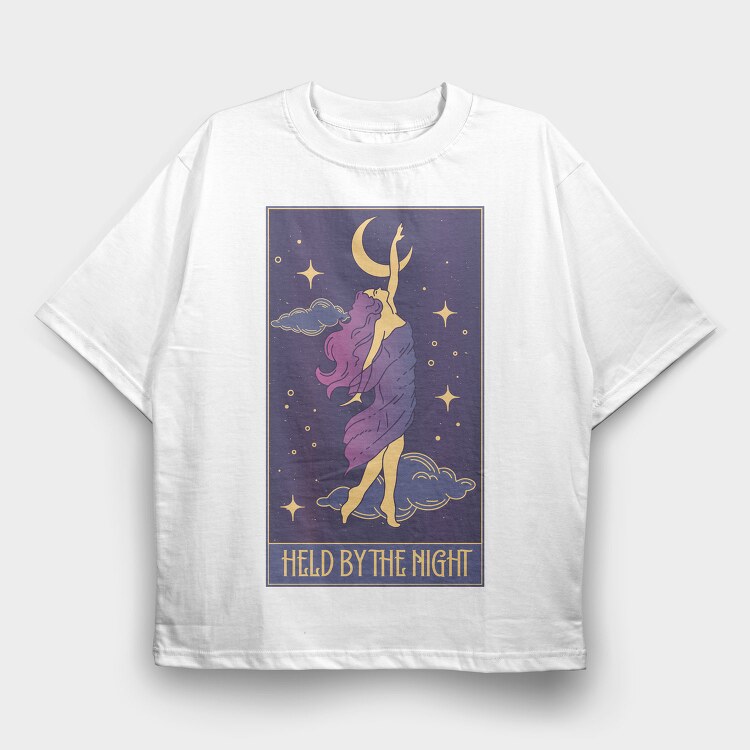 Night Woman Whimsigoth, Tricou Oversize Barbati (Unisex)