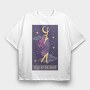 Night Woman Whimsigoth, Tricou Oversize Barbati (Unisex)