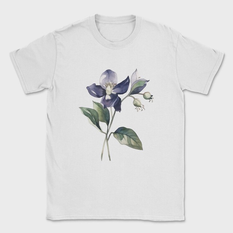 Nightshade Flower, Tricou Barbati (Unisex)