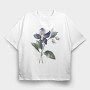 Nightshade Flower, Tricou Oversize Barbati (Unisex)