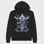 Nordic Skiing Viking God, Hanorac Oversize Barbati (Unisex)