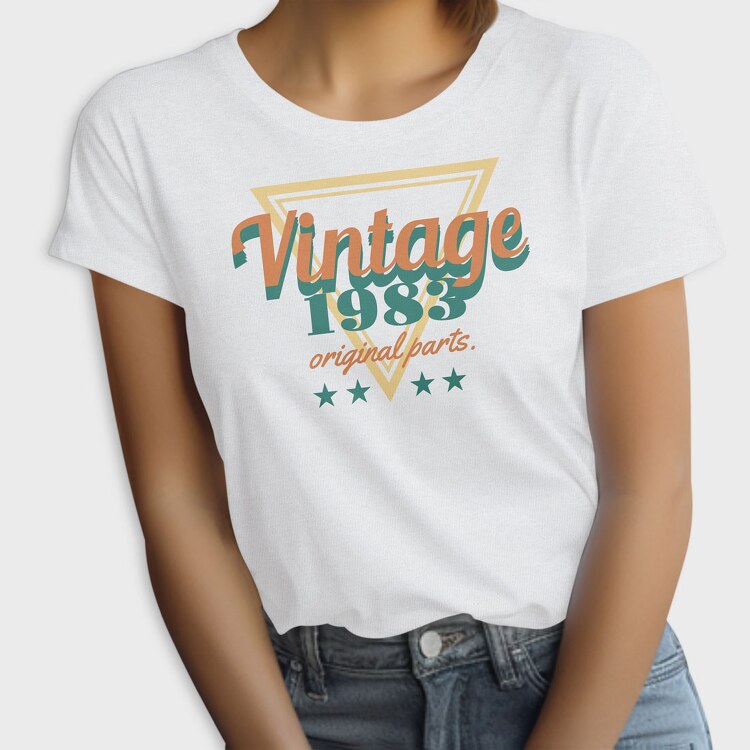Vintage Triangle, Tricou Femei