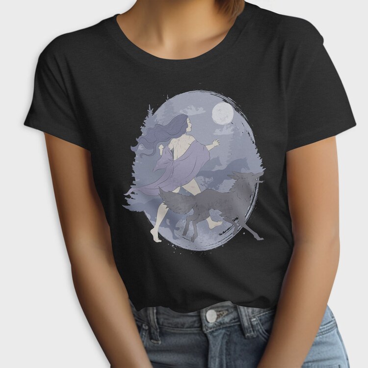 Woman Who Runs With Wolves, Tricou Femei