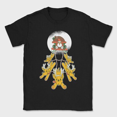 Santa Sleigh Reindeer, Tricou Barbati (Unisex)