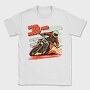 Motocross MotorcycleArt 80S, Tricou Barbati (Unisex)