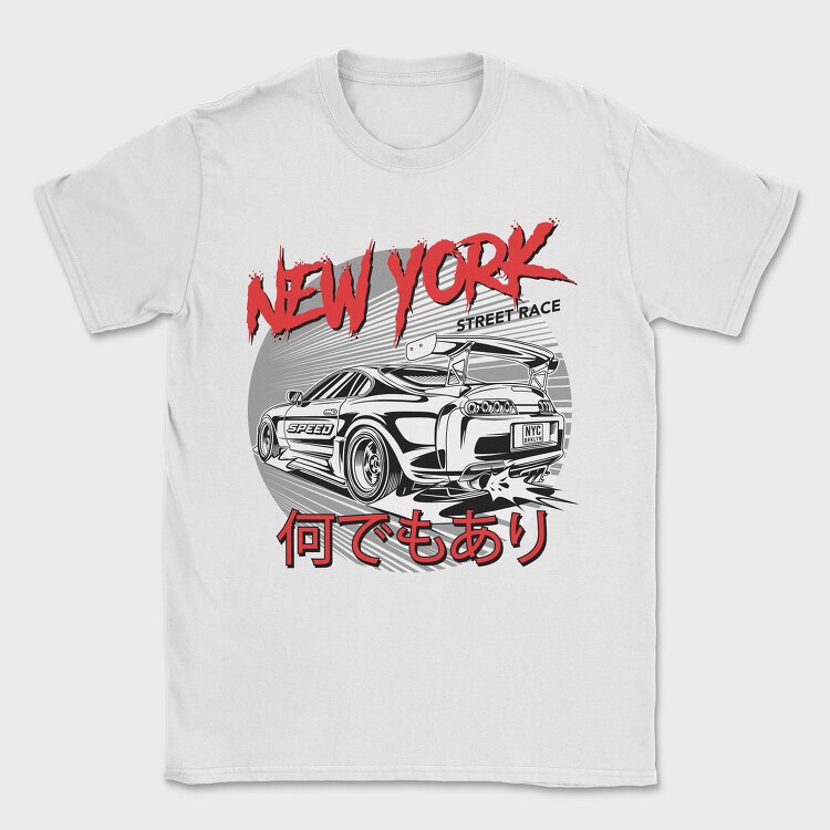 Supra Street Racing, Tricou Barbati (Unisex)
