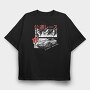 Rx 7 Japan, Tricou Oversize Barbati (Unisex)