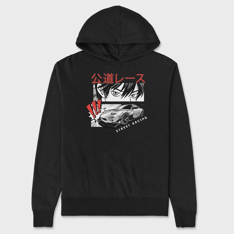 Rx 7 Japan, Hanorac Oversize Barbati (Unisex)