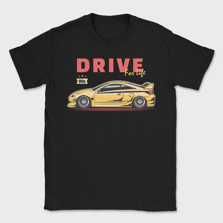 Drive 90 S, Tricou Barbati (Unisex)