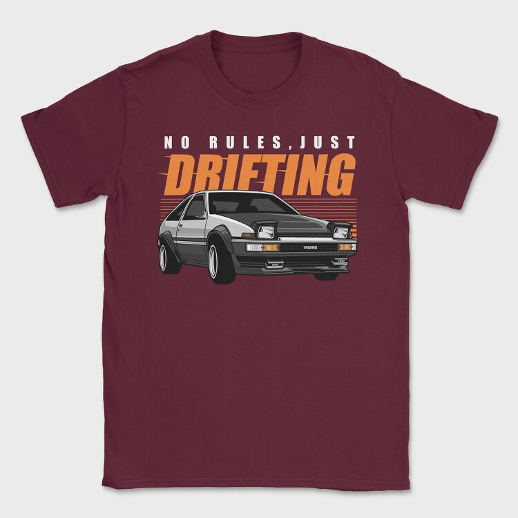 Drifting, Tricou Barbati (Unisex)