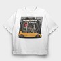 Civic, Tricou Oversize Barbati (Unisex)