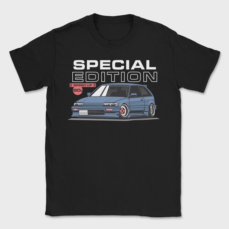Civic 90 S, Tricou Barbati (Unisex)