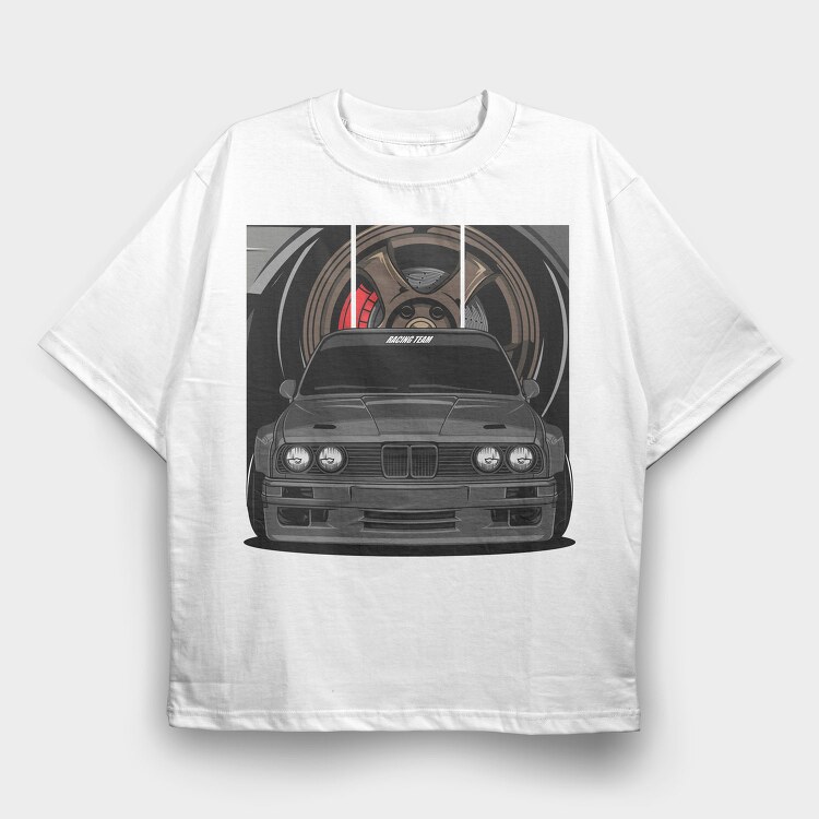 Bmw 22, Tricou Oversize Barbati (Unisex)
