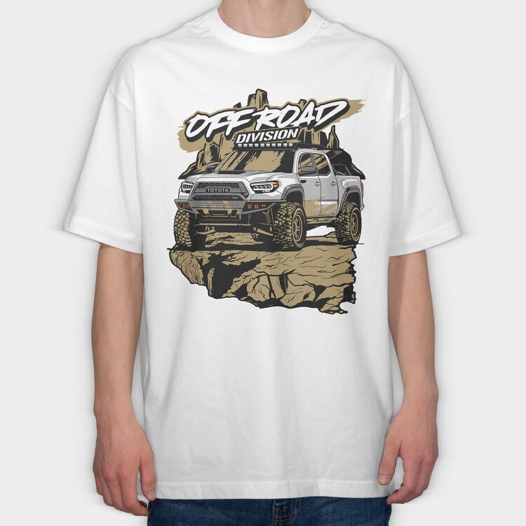 Toyota Tacoma, Tricou Oversize Barbati (Unisex)