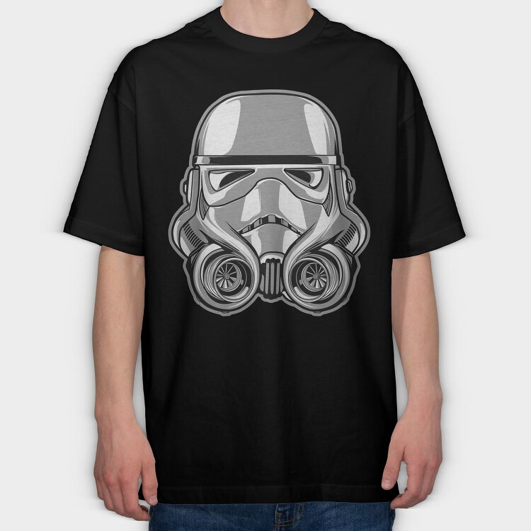 TURBOTROOPER, Tricou Oversize Barbati (Unisex)