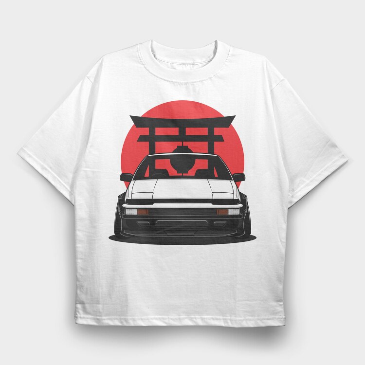 240 Sx Japan, Tricou Oversize Barbati (Unisex)
