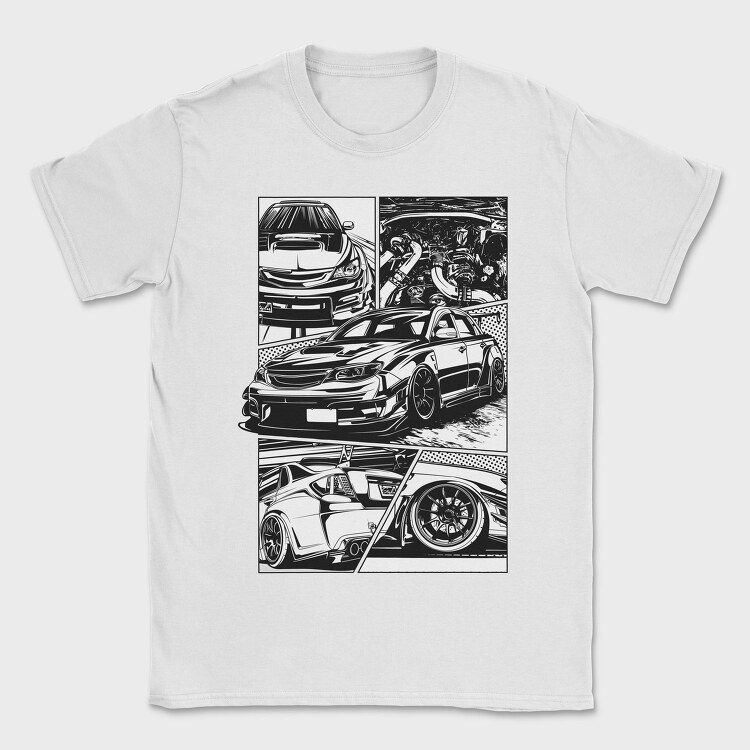 WRX STI, Tricou Barbati (Unisex)