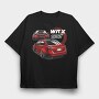WRX STI Raptor Eye, Tricou Oversize Barbati (Unisex)