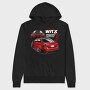 WRX STI Raptor Eye, Hanorac Oversize Barbati (Unisex)