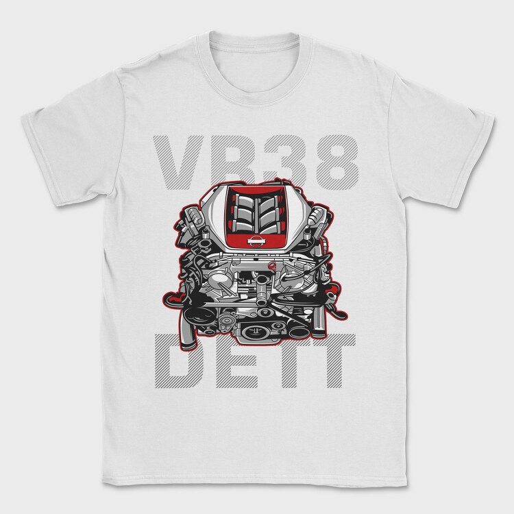 VR38 DETT, Tricou Barbati (Unisex)