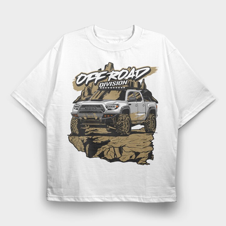 Toyota Tacoma, Tricou Oversize Barbati (Unisex)