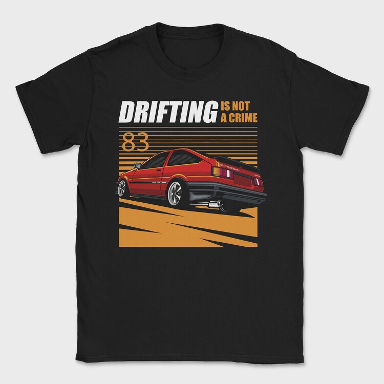 Toyota Corolla Levin, Tricou Barbati (Unisex)