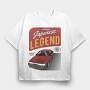 Toyota Corolla Levin 2, Tricou Oversize Barbati (Unisex)