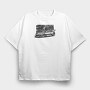 SUPRA, Tricou Oversize Barbati (Unisex)