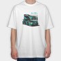 Supra A90, Tricou Oversize Barbati (Unisex)
