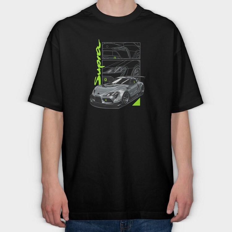 Supra GR, Tricou Oversize Barbati (Unisex)