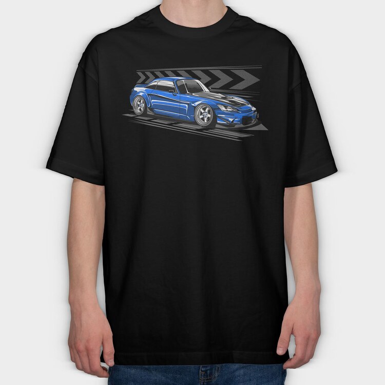 S2000, Tricou Oversize Barbati (Unisex)