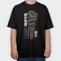 Snake Coilover, Tricou Oversize Barbati (Unisex)